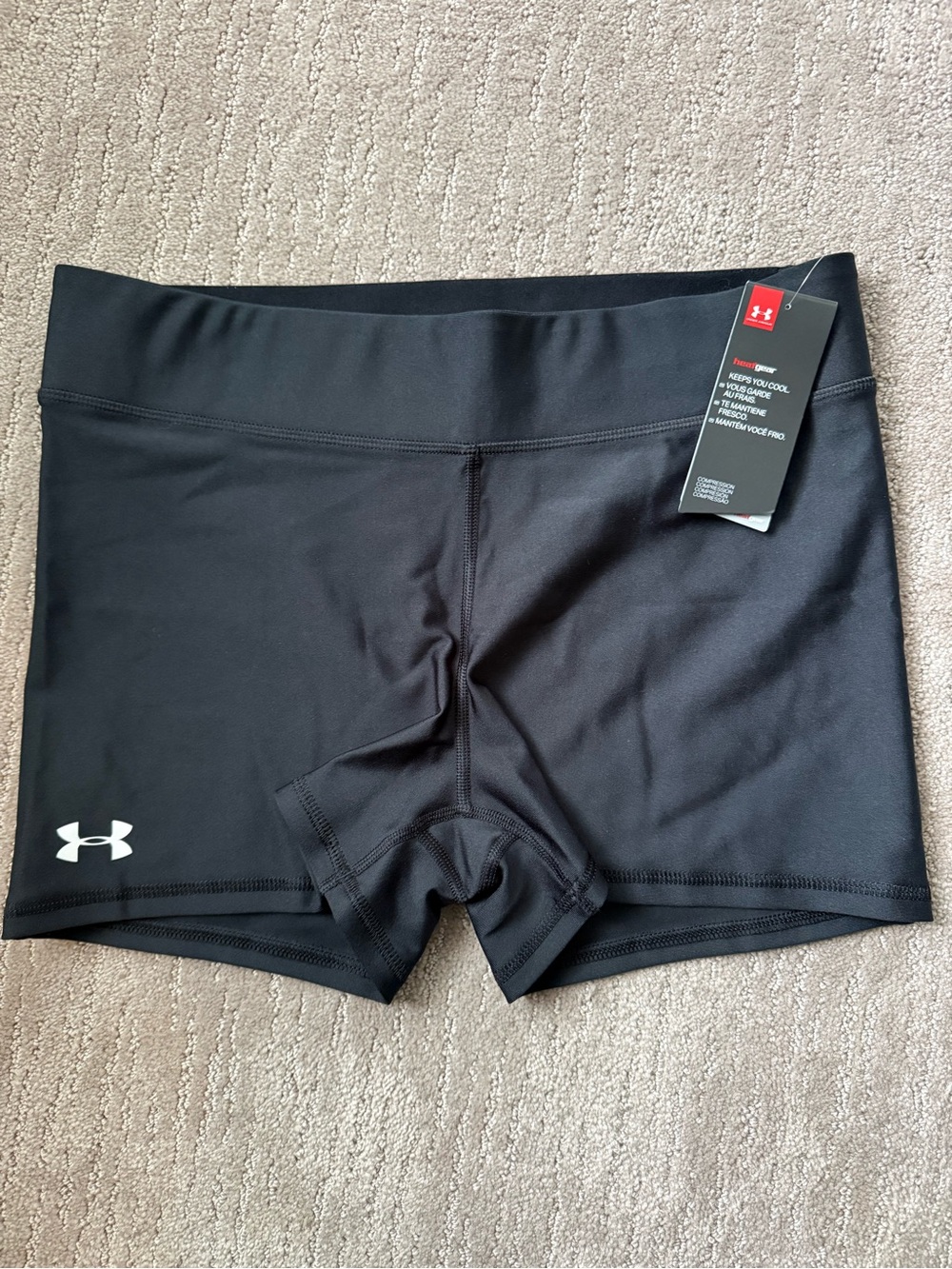Under Armour Black Women’s Performance Bike Shorts